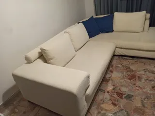 Divano angolare Dondi Salotti tessuto lavabile