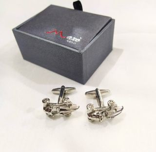 Gemelli maxo Bijoux auto Argento