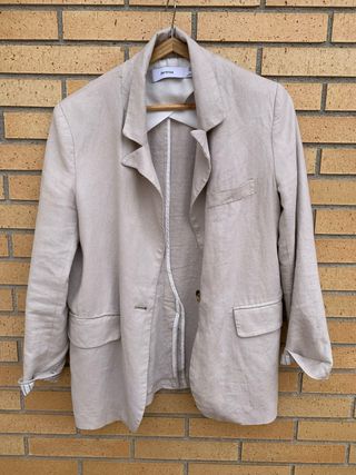 Americana Bershka Beige