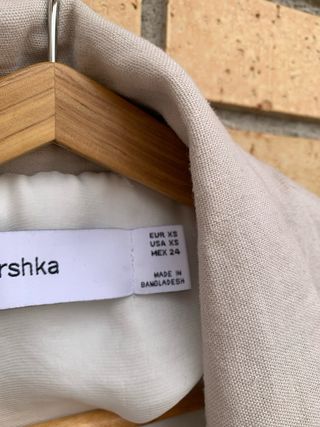 Americana Bershka Beige