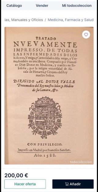 Libro Tratado nuevamente de los riñones