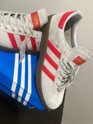 Adidas Spezial Grigie e Rosse