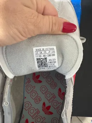 Adidas Spezial Grigie e Rosse