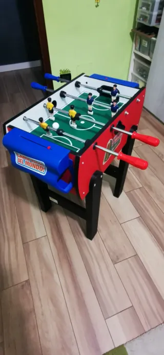 Calciobalilla per bambini 2 aste