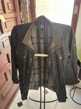Chaqueta Belstaff Negra Hombre