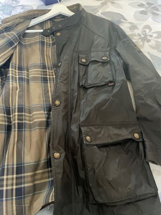 Chaqueta Belstaff Negra Hombre