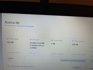 Portátil Lenovo Negro