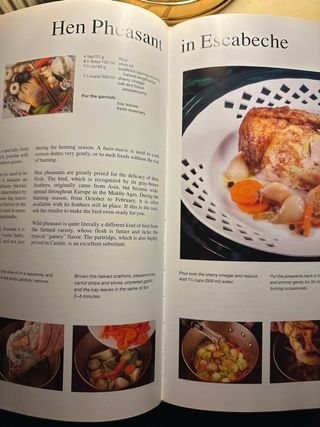 libro de recetas español/ingles