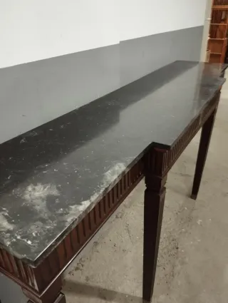 Aparador antiguo mármol y madera