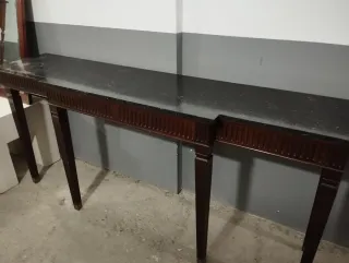 Aparador antiguo mármol y madera