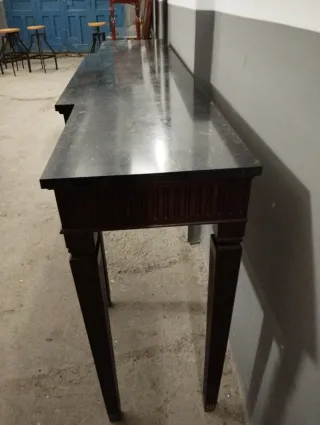 Aparador antiguo mármol y madera