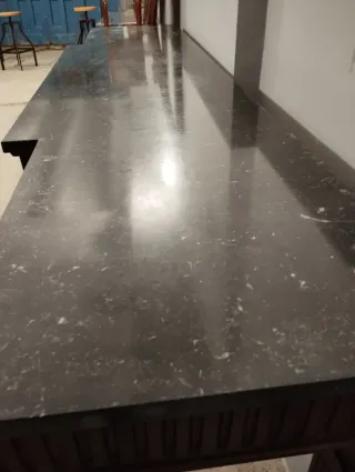 Aparador antiguo mármol y madera