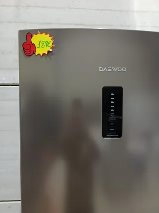 FRIGORÍFICO DAEWOO 1,90m A++ INOX