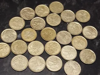 Lote 25 monedas 5 Pesetas
