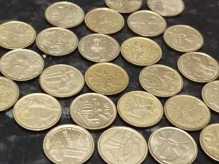 Lote 25 monedas 5 Pesetas