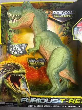 Action T-Rex Giocattolo Luce e Suono