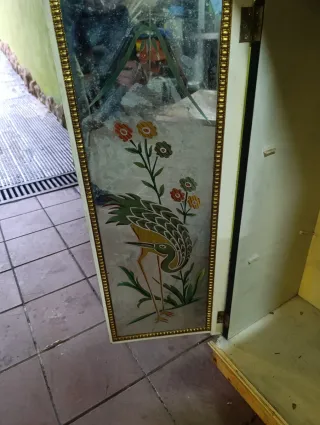 Aparador Chino Negro y Dorado