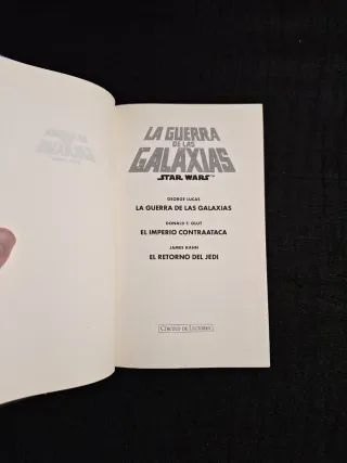 La Guerra de las Galaxias [Star Wars] Tres novelas