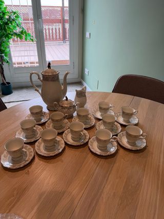 Set caffè in porcellana tedesca