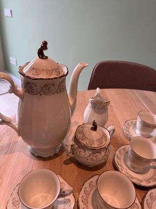 Set caffè in porcellana tedesca