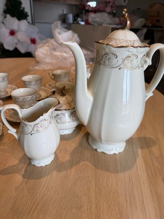 Set caffè in porcellana tedesca