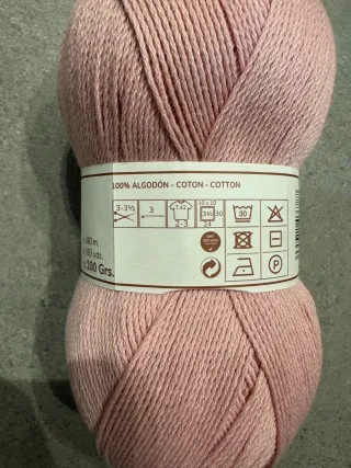 Algodón Top Rosa Palo