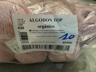 Algodón Top Rosa Palo