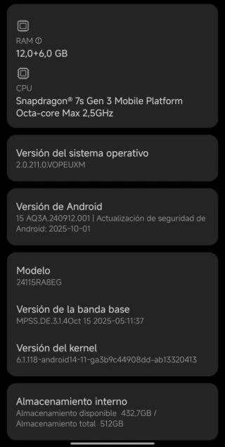 Xiaomi Redmi Note 14 Pro 5G Negro