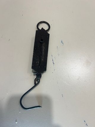 BÁSCULA ANTIGUA DE RESORTE