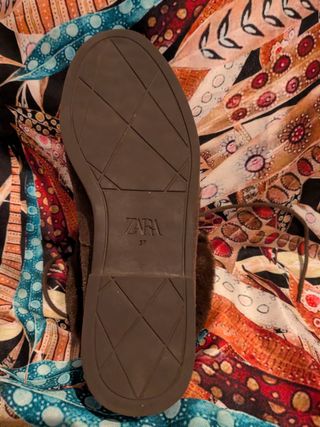 Botas marrones con pelo