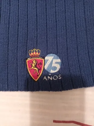 Gorro Real Zaragoza 75 Años