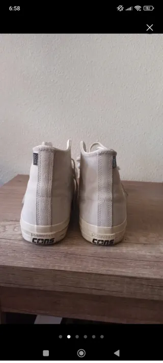 Converse altas beige