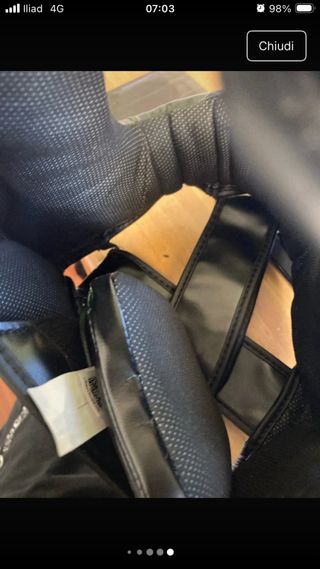 NUOVO Caschetto Boxe Adidas Nero