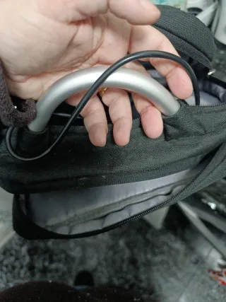 Mochila portátil negra