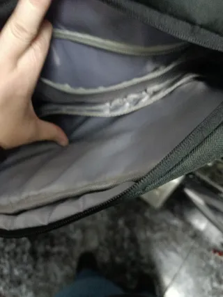 Mochila portátil negra