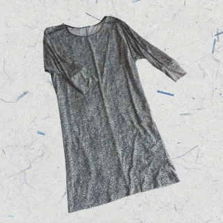 Vestido estampado animal print Talla S