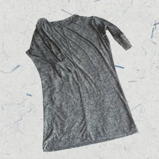 Vestido estampado animal print Talla S