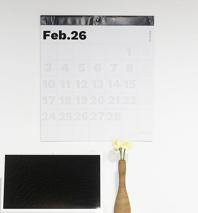 OCTÀGON DESIGN Planificador Calendario 69x76cm