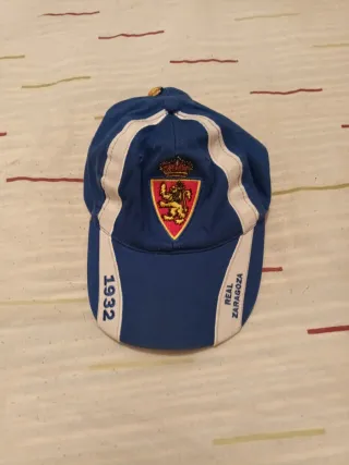 Gorra Real Zaragoza Azul y Blanca