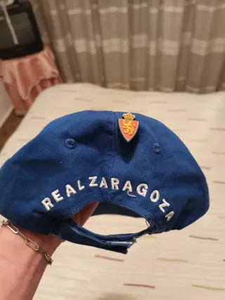 Gorra Real Zaragoza Azul y Blanca