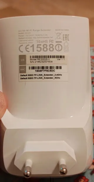 TP-Link AC750 Wi-Fi Range Extender