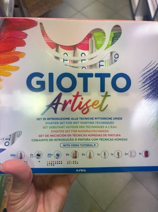Set Pittura Giotto Art Set Tecniche Umide