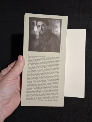 Roberto Bolaño. Amuleto