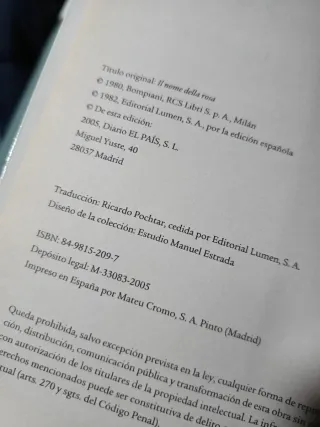 El nombre de la rosa
