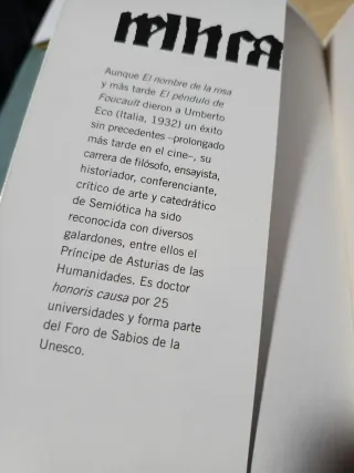 El nombre de la rosa