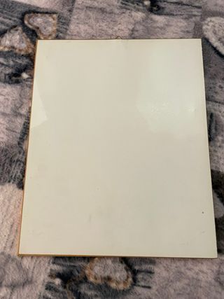 Quadro paesaggio con cornice dorata