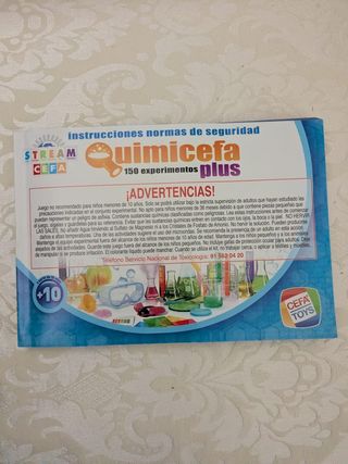 Quimicefa Plus 150 Experimentos