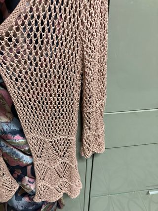 Vestido mujer talla S rosa y multicolor