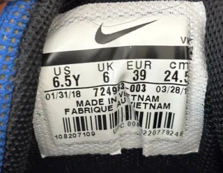 5 Pares de Zapatillas Nike