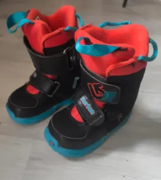 Botas Snowboard Burton Niño Mini Grom Talla 25 26